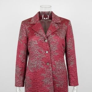 GORGEOUS ABC COLLECTION SATIN FINISH DRESS JACKET. EXCELLENT CONDITION. SIZE S